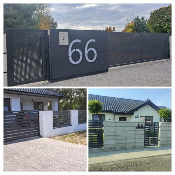 Montaż ogrodzeń panelowych , palisadowych , panel ogrodowy