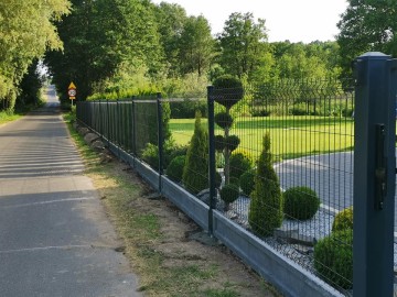 Montaż ogrodzeń panelowych , palisadowych , panel ogrodowy