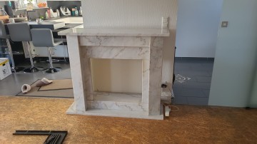 Sprzedam marmurowy kominek - Sompolno