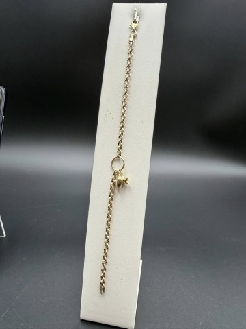 Złota bransoletka marki Yes  Pr&oacute;ba 332 8K Waga 3.15 gram Dłu