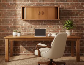 Wisząca drewniana szafka na płyty ,książki