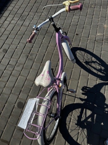 Rower dziecięcy dziewczęcy 20 ,,Flowers"