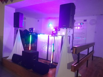 DJ, nagłośnienie i oświetlenie. Oprawa muzyczna imprez