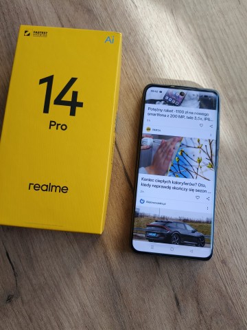 Realme 14 pro 12 512 jak Nowy na Gwarancji bez Blokad