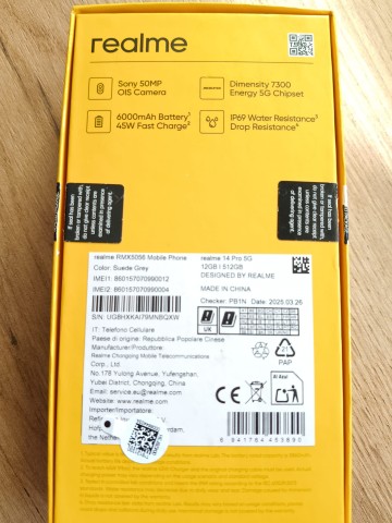 Realme 14 pro 12 512 jak Nowy na Gwarancji bez Blokad