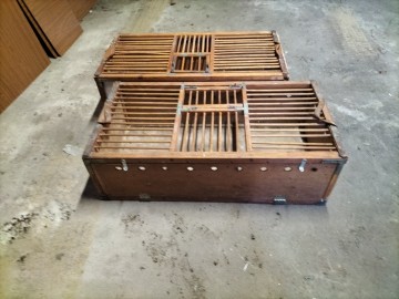 Klatka transportowa dla gołębi