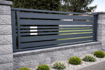 NOWOCZESNE OGRODZENIA ALUMINIOWE