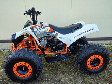 Quad 125 Bombardier Pro,automat,duza rama,2023r,
