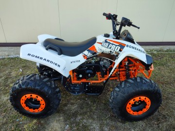 Quad 125 Bombardier Pro,automat,duza rama,2023r,