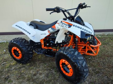 Quad 125 Bombardier Pro,automat,duza rama,2023r,