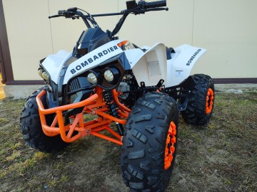 Quad 125 Bombardier Pro,automat,duza rama,2023r,