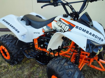 Quad 125 Bombardier Pro,automat,duza rama,2023r,