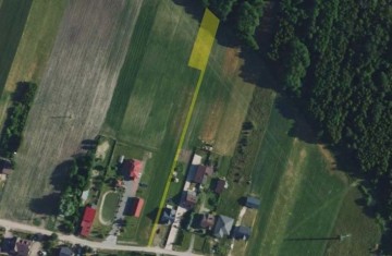 Sprzedam działkę o pow. 1081m2 graniczącą z lasem-gm. Sławno