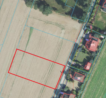 DZIAŁKA BUDOWLANA W M. CHOJNY, 62-600 KOŁO | 1385 m&sup2;