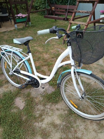 rowery damki koła 26 koszyk z przodu biegi