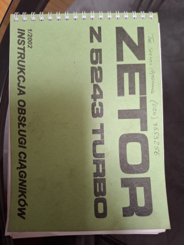 Ciągnik sadowniczy Zetor 5243 Turbo