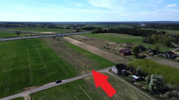 Działka rolna 0,82 ha &ndash; Dąbrowice Częściowe, gmina Kościelec