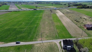 Działka rolna 0,82 ha &ndash; Dąbrowice Częściowe, gmina Kościelec