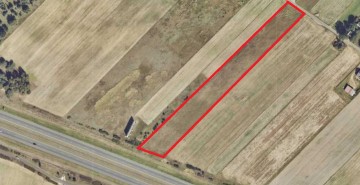 Działka rolna 0,82 ha &ndash; Dąbrowice Częściowe, gmina Kościelec