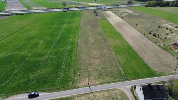 Działka rolna 0,82 ha &ndash; Dąbrowice Częściowe, gmina Kościelec