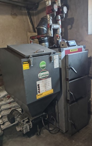 Piec CO na eko groszek 5 klasy 19 KW