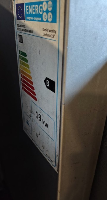 Piec CO na eko groszek 5 klasy 19 KW