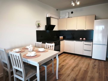 Nowe, umeblowane mieszkanie z widokiem na Jez. Ślesińskie