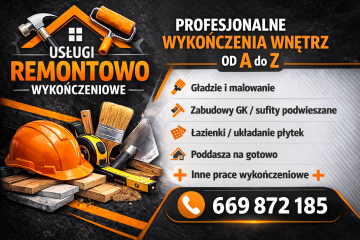 ## Usługi remontowo wykończeniowe ##
