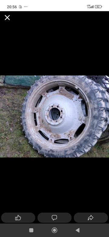 Koła 9.5 r44 6 sztuk