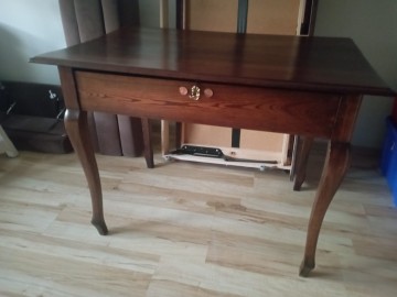 Biurko st&oacute;ł w stylu ludwikowskim etc  bardzo ładne