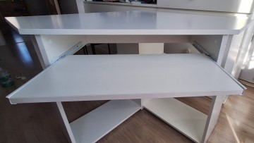 Biurko narożne białe