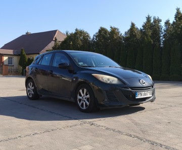 Mazda 3 BL 2009 r. 1.6 Diesel | Bezwypadkowa | 1. właściciel