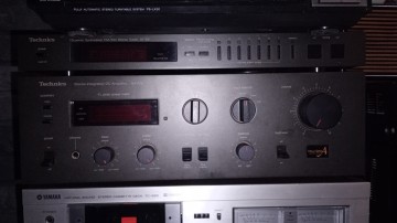 Technics wzmacniacz i radio