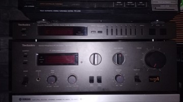 Technics wzmacniacz i radio