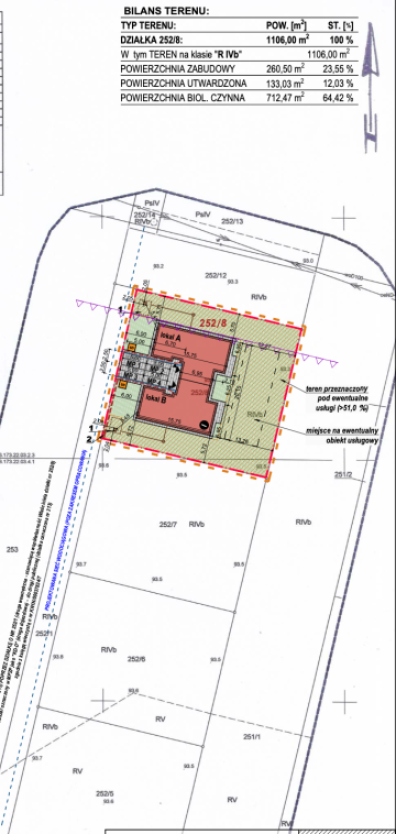 DZIAŁKI W WĘGLEWIE Z PROJEKTEM I POZWOLENIEM 10 - 11 ar