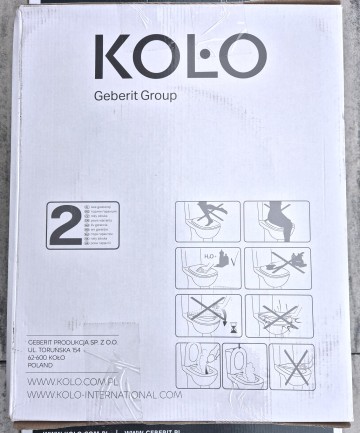 KOŁO miska wisząca NOVA PRO PREMIUM z deską wolnoopadającą