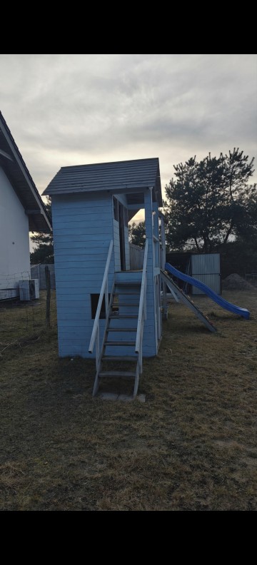 Domek ogrodowy dla dzieci plac zabaw.