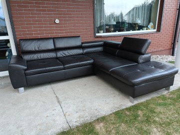 Sprzedam narożnik ze sk&oacute;ry