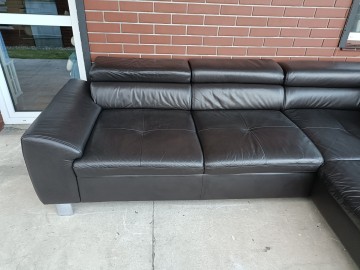 Sprzedam narożnik ze sk&oacute;ry