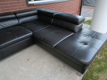 Sprzedam narożnik ze sk&oacute;ry