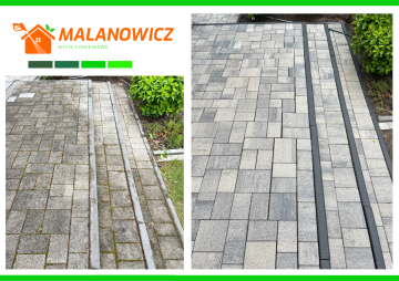 Profesjonalne czyszczenie kostki brukowej, elewacji, dach&oacute;w.