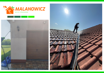 Profesjonalne czyszczenie kostki brukowej, elewacji, dachów.