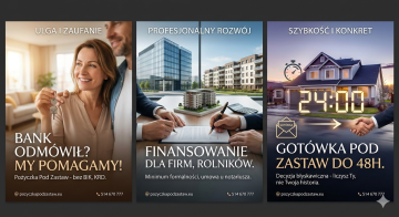 Pożyczka na 10 lat spłaty pod dom, mieszkanie, działkę