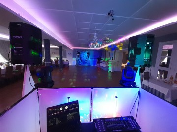 DJ, nagłośnienie i oświetlenie. DJ - Oprawa muzyczna imprez