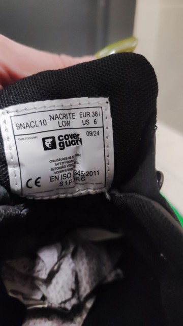 BUTY ROBOCZE COVERGUARD &ndash; 9NACL10 rozm. 38