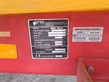 opryskiwacz ,rau vicon 2007r