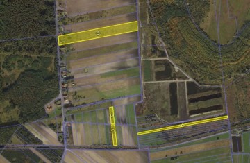 Grunty rolne o pow. 3.80ha z zabudowaniami -gm. Ślesin