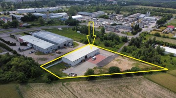 Hala produkcyjno-magazynowa z pom. biurowymi i placem -Konin