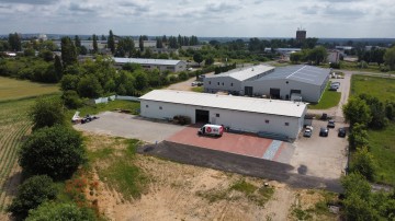 Hala produkcyjno-magazynowa z pom. biurowymi i placem -Konin