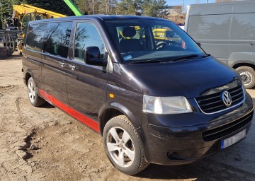 Volkswagen Transporter T5 2.5 TDI Long Brygadówka 6 osobowa